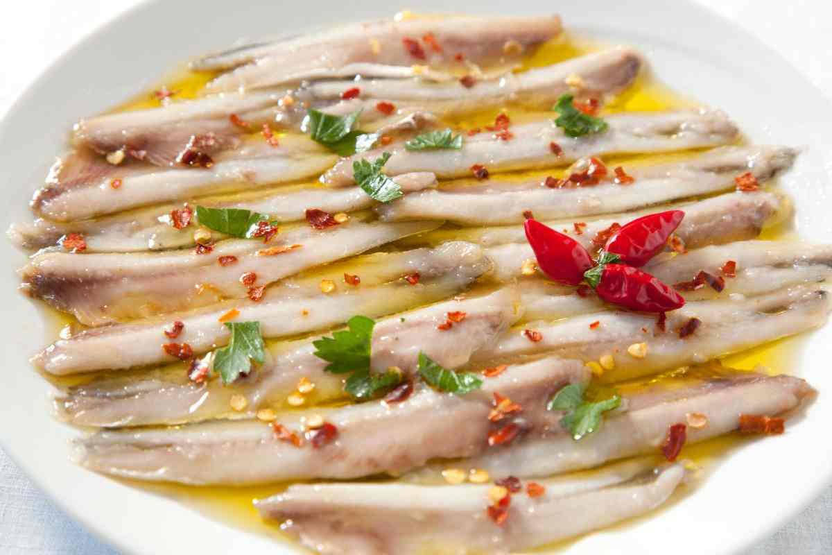 alici con peperoncino