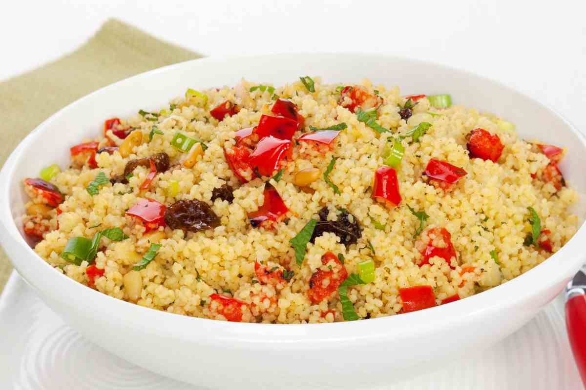 cuscus con peperoni