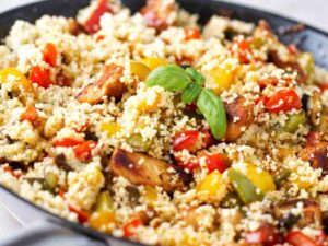 cuscus con verdure