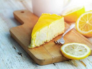 cheesecake al limone