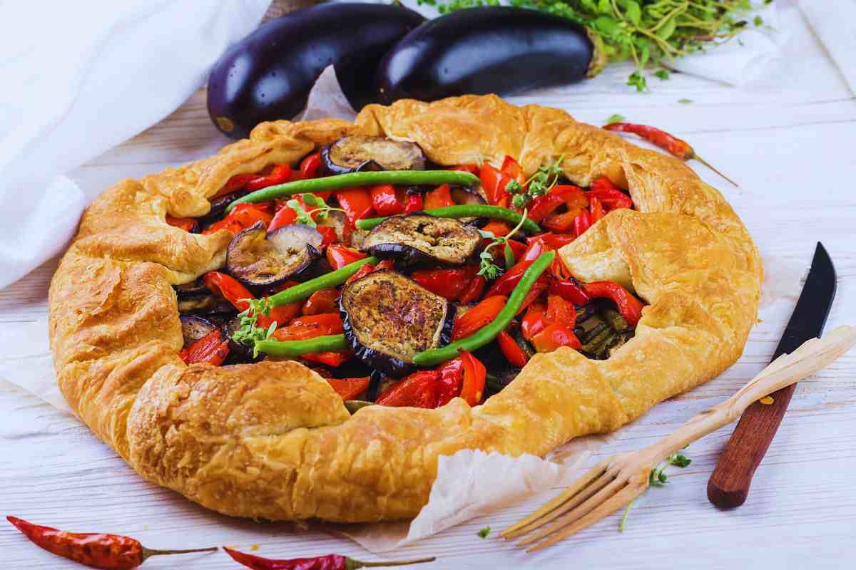 un pasticcio di melanzane