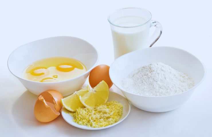 ingredienti per un dolce
